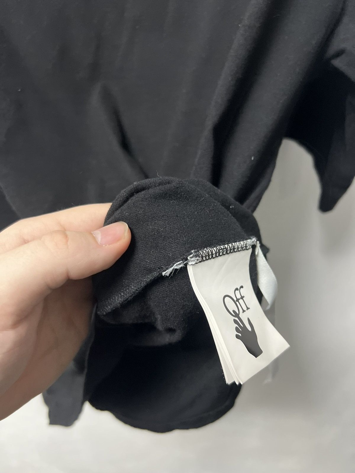 Off-White Off White T-shirt Big Logo Black Size Medium Size US M / EU 48-50 / 2 - 11 Thumbnail
