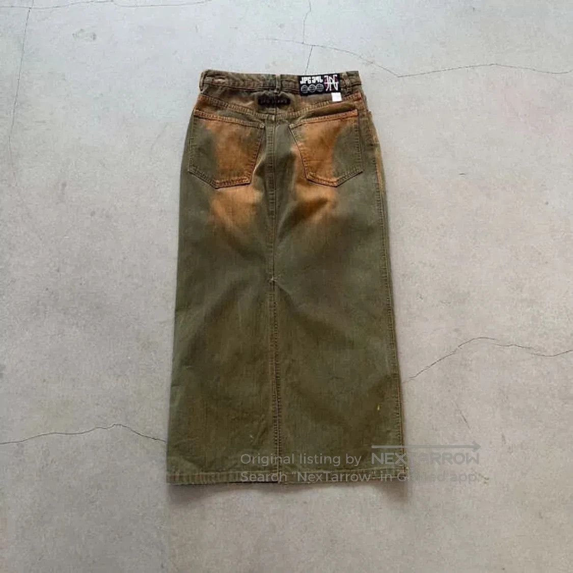 Jean Paul Gaultier Jean Paul Gaultier Sunset Denim Skirt. Size 34" / US 12 / IT 48 - 2 Thumbnail