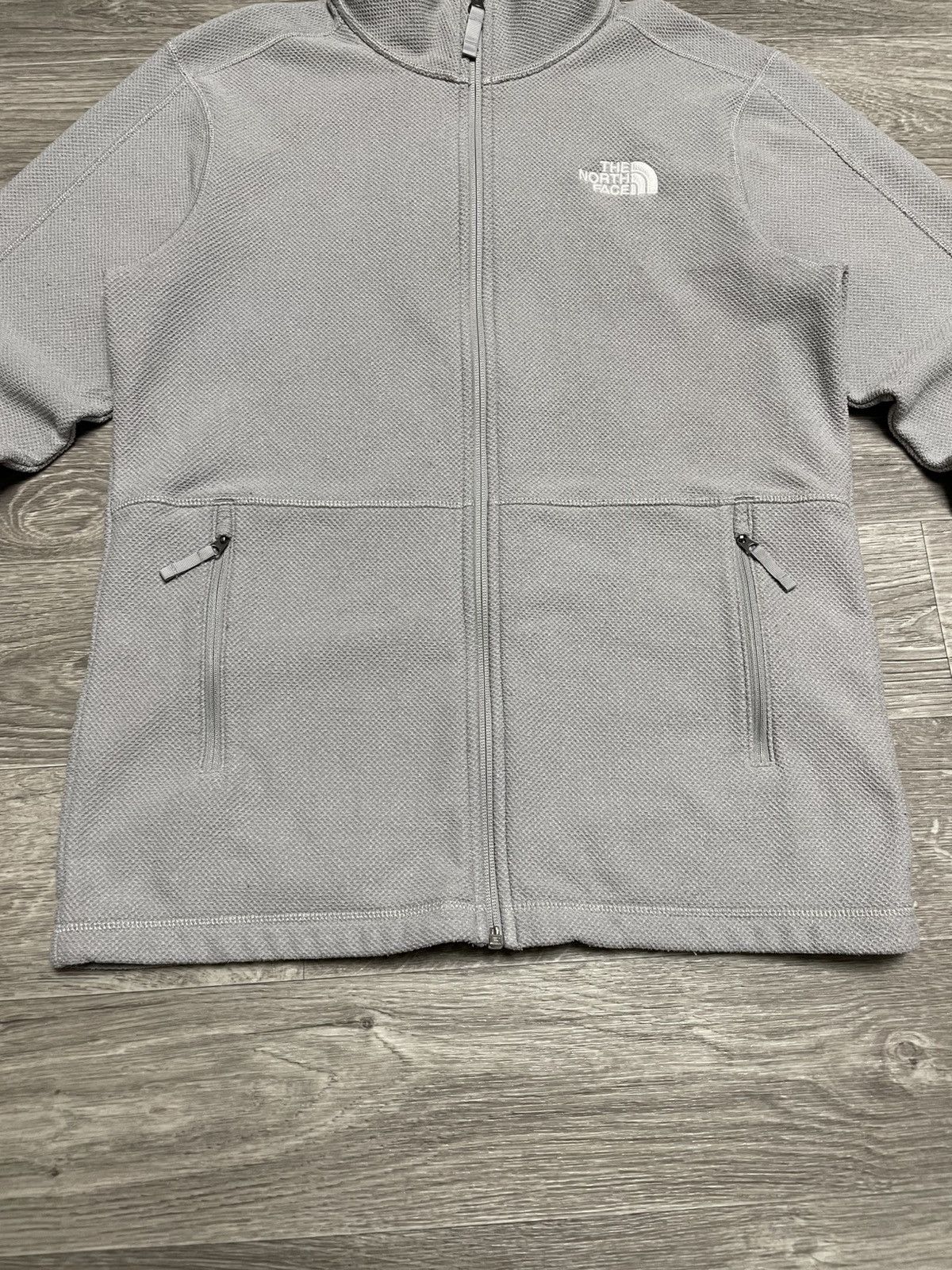 The North Face The North Face Gray Zip-Up Fleece Jacket Outdoor Gorpcore Size US S / EU 44-46 / 1 - 3 Thumbnail