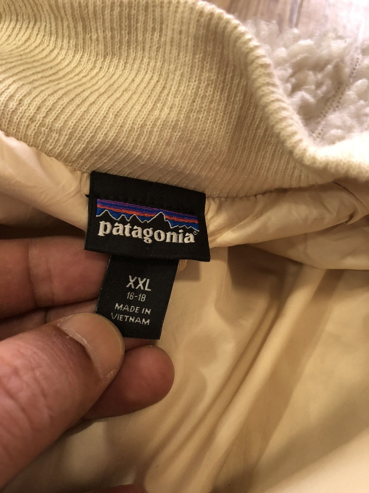 Patagonia × Vintage Patagonia rough fleece jacket Size US L / EU 52-54 / 3 - 9 Thumbnail