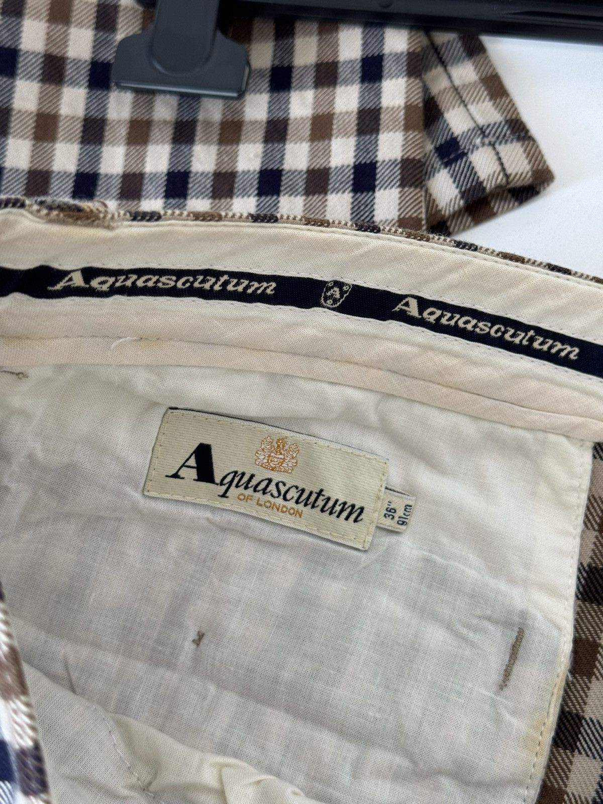Aquascutum Aquascutum Monogram Pants Size US 36 / EU 52 - 15 Thumbnail
