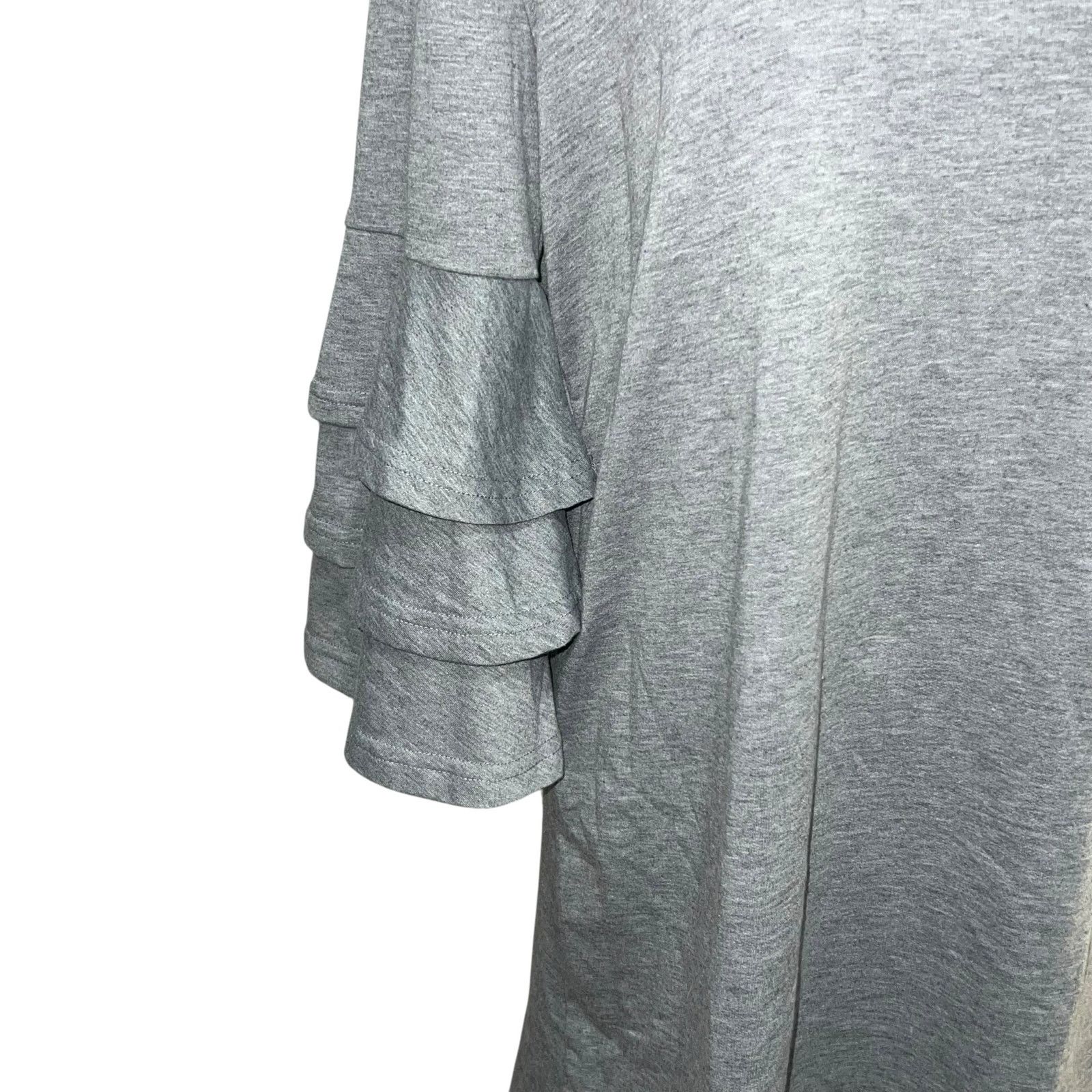 Other Simply Southern Gray Winston 3/4 Bell Sleeve Tunic Dress XL Size XL / US 12-14 / IT 48-50 - 8 Thumbnail