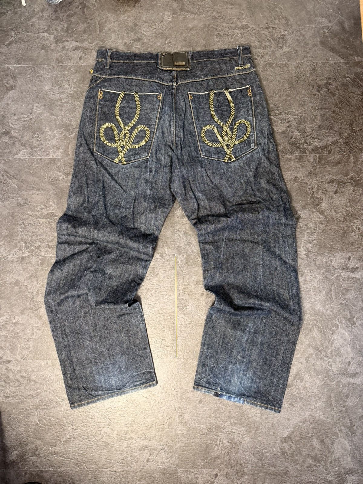 Pelle Pelle Vintage archive rare jeans Pelle Pelle,streetwear y2k japan Size US 38 / EU 54 - 3 Thumbnail