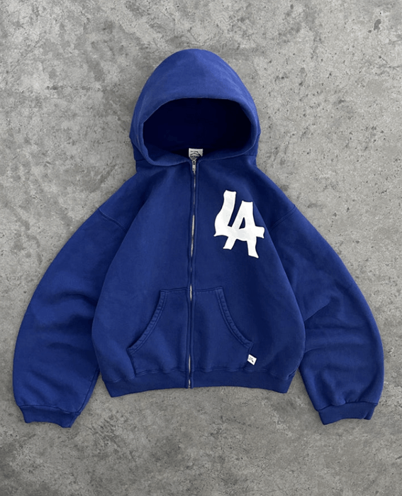 Akimbo Club LA NOODLE AKIMBO ZIP-UP HOODIE | Grailed