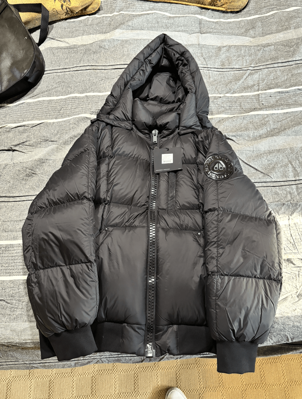 Moose Knuckles 125th street down bomber jacket Size US XL / EU 56 / 4 - 5 Thumbnail
