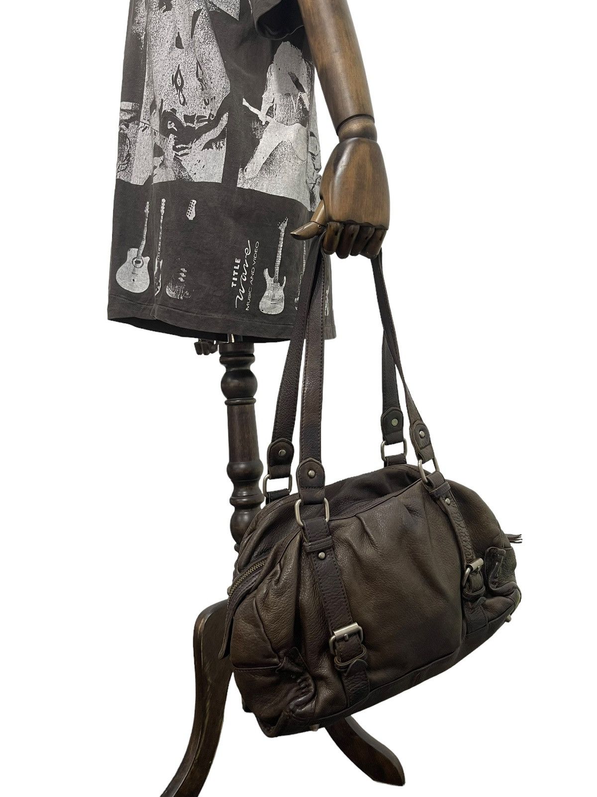 Genuine Leather Full Leather Olivier Grammont Shoulder Bag 3🟩 Size ONE SIZE - 2 Thumbnail