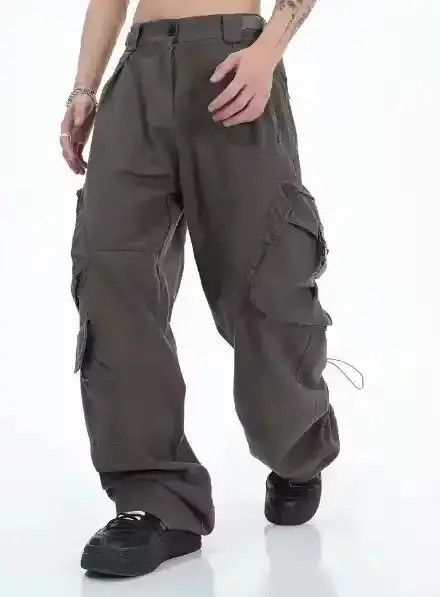 Jean Cargo Pants - "Parachute" Style Pants Size US 34 / EU 50 - 2 Thumbnail
