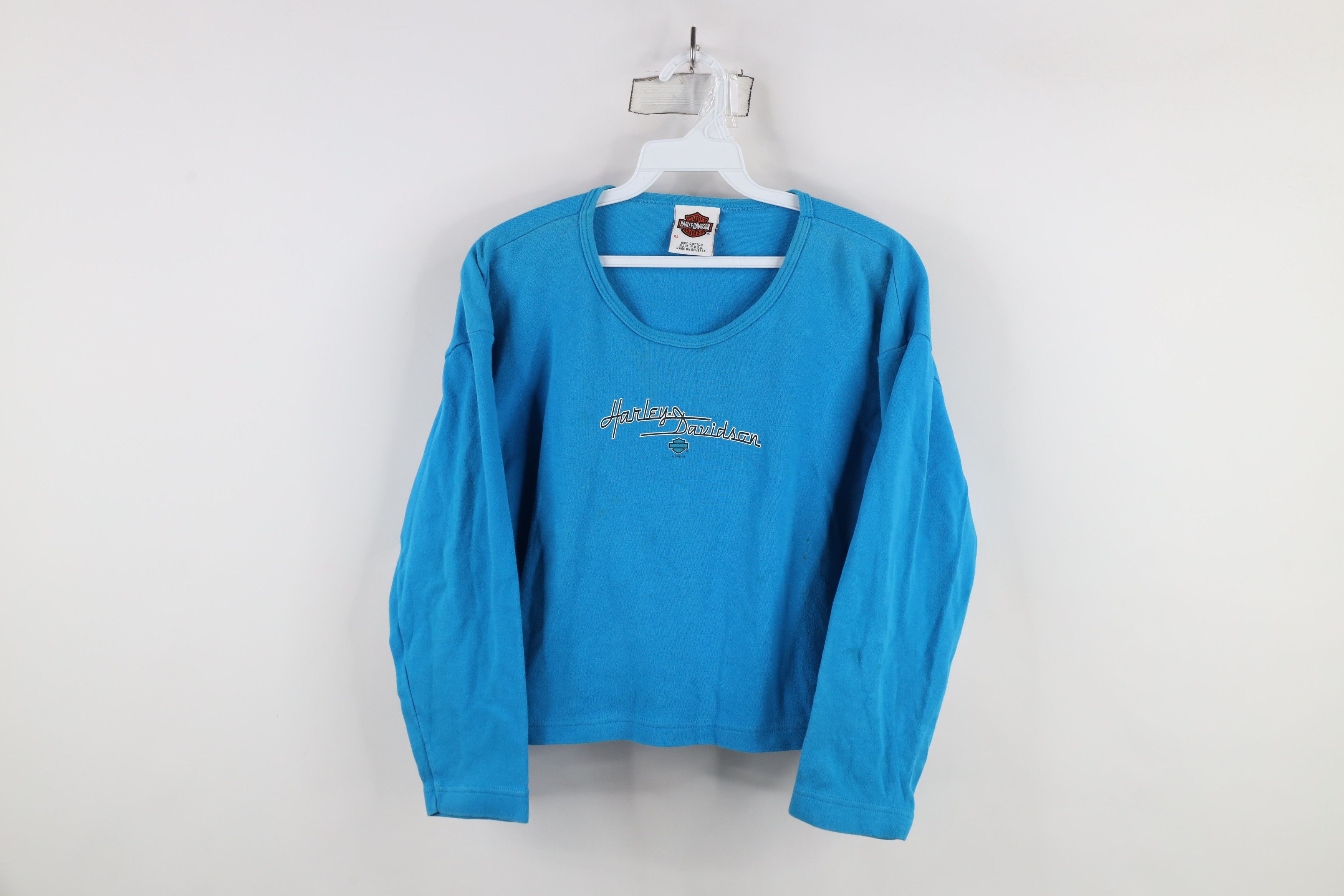 Harley Davidson × Vintage Vintage Y2K 2002 Harley Davidson Long Sleeve T-Shirt USA Size XL / US 12-14 / IT 48-50 - 1 Thumbnail
