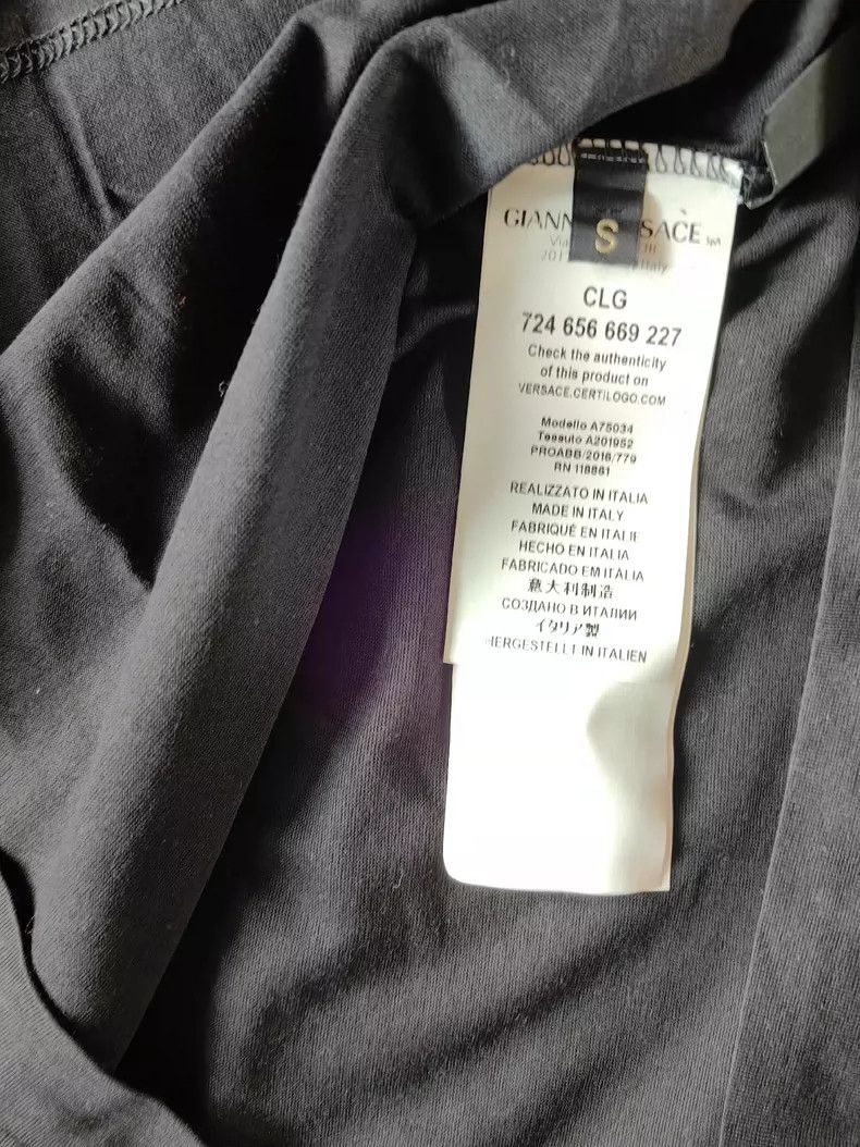 Versace Versace Long-sleeved T-shirt Size US S / EU 44-46 / 1 - 3 Thumbnail