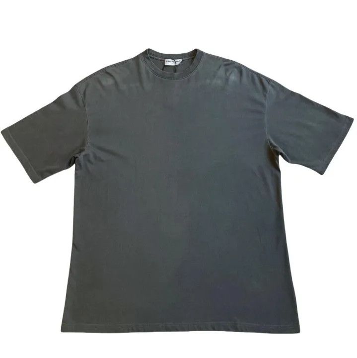 Balenciaga Balenciaga Grey Short Sleeve Logo T-Shirt Size US S / EU 44-46 / 1 - 1 Thumbnail