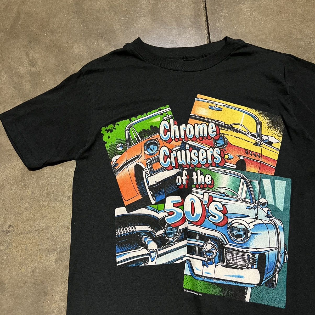 Vintage Vintage Car Show Graphic Tee 50s Hot Rod Automotive 90s USA Size US M / EU 48-50 / 2 - 3 Thumbnail