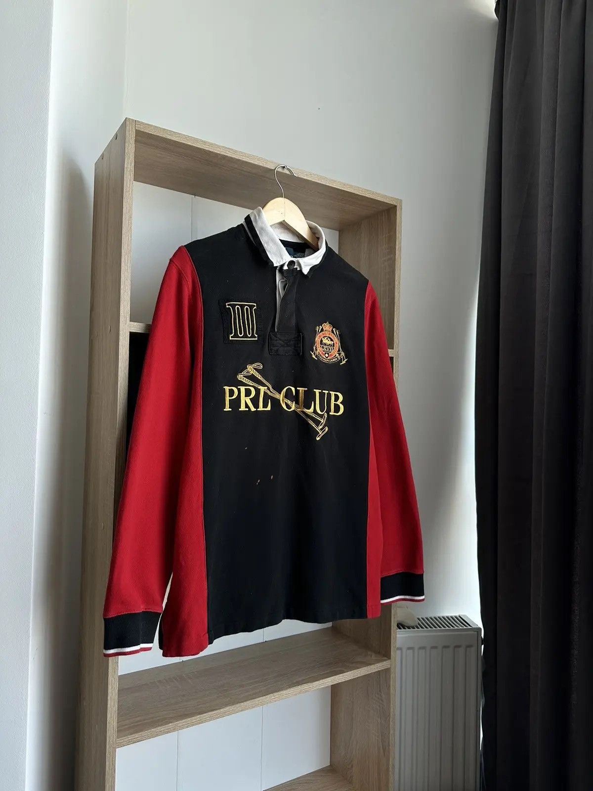 Polo Ralph Lauren × Vintage Vintage Polo Ralph Lauren Rugby PRL CLUB Sweatshirt Size US L / EU 52-54 / 3 - 10 Thumbnail