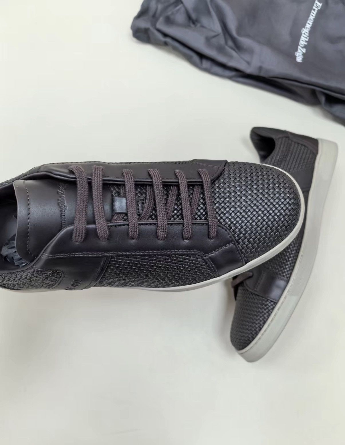 Ermenegildo Zegna Ermenegildo Zegna Mainline Woven Casual Shoes J30 Size US 6.5 / EU 39-40 - 6 Thumbnail