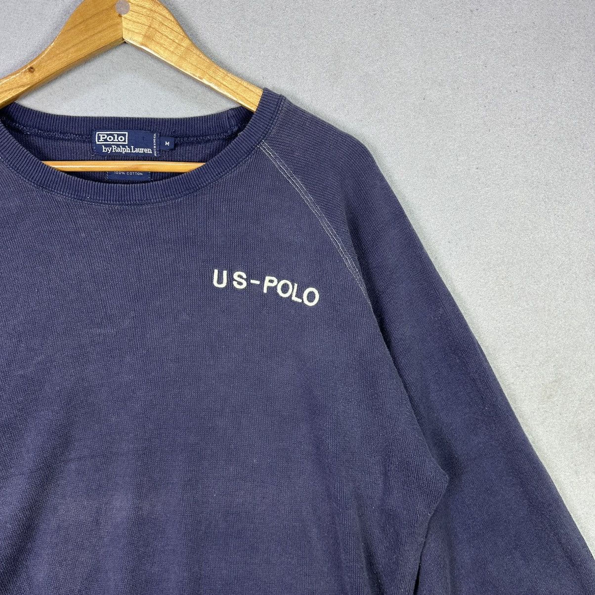 Polo Ralph Lauren Vintage Ralph Lauren Polo US-POLO Sweatshirt Size US XL / EU 56 / 4 - 2 Thumbnail