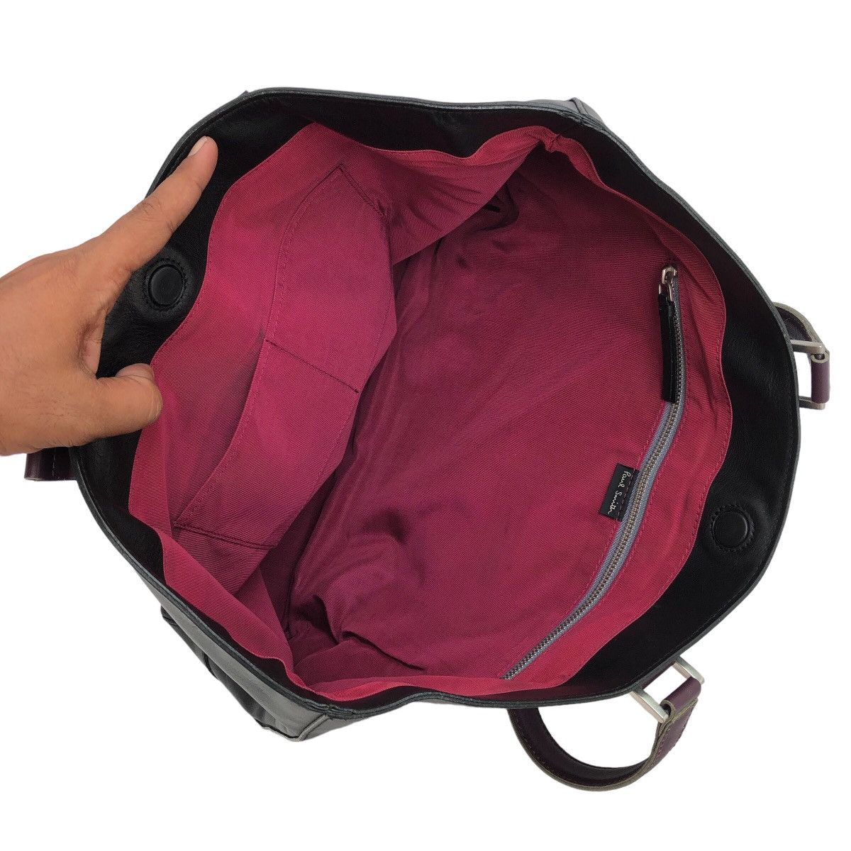 Paul Smith Paul Smith Genuine Leather Shoulder Document Tote Bag Size ONE SIZE - 13 Thumbnail