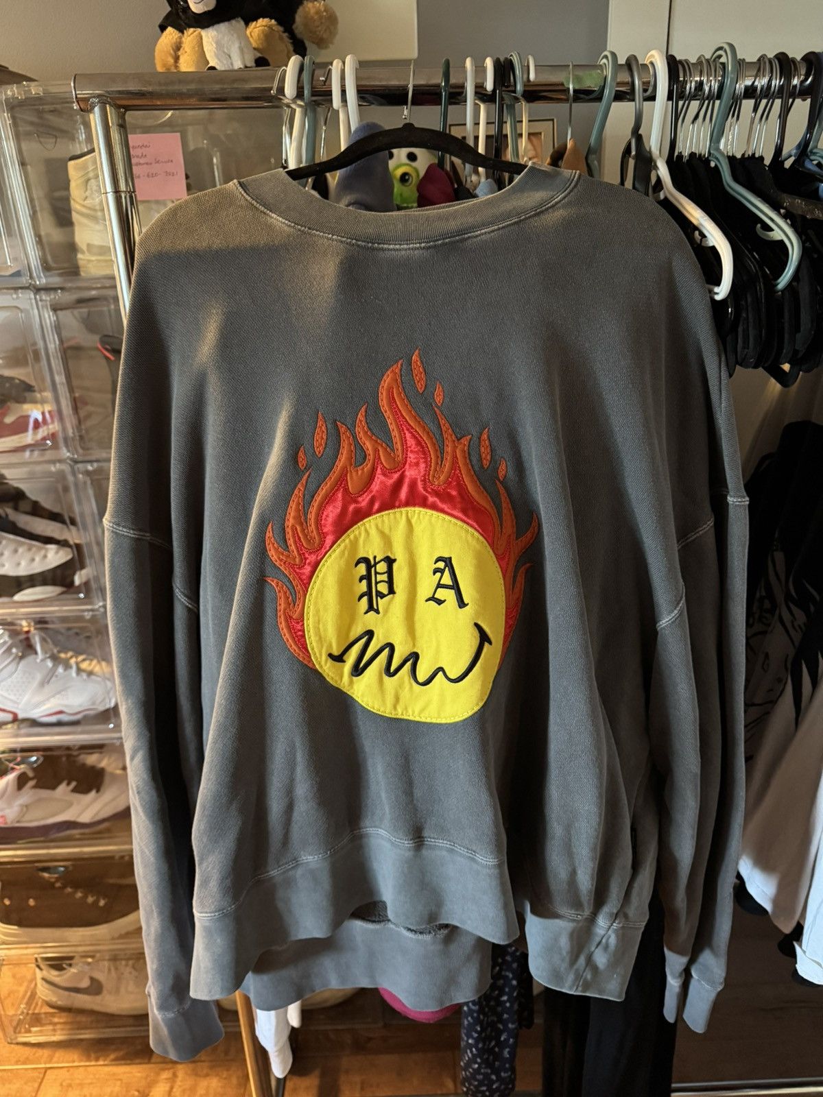 Palm Angels Palm Angels x Smiley Sweater Size US XL / EU 56 / 4 - 1 Thumbnail