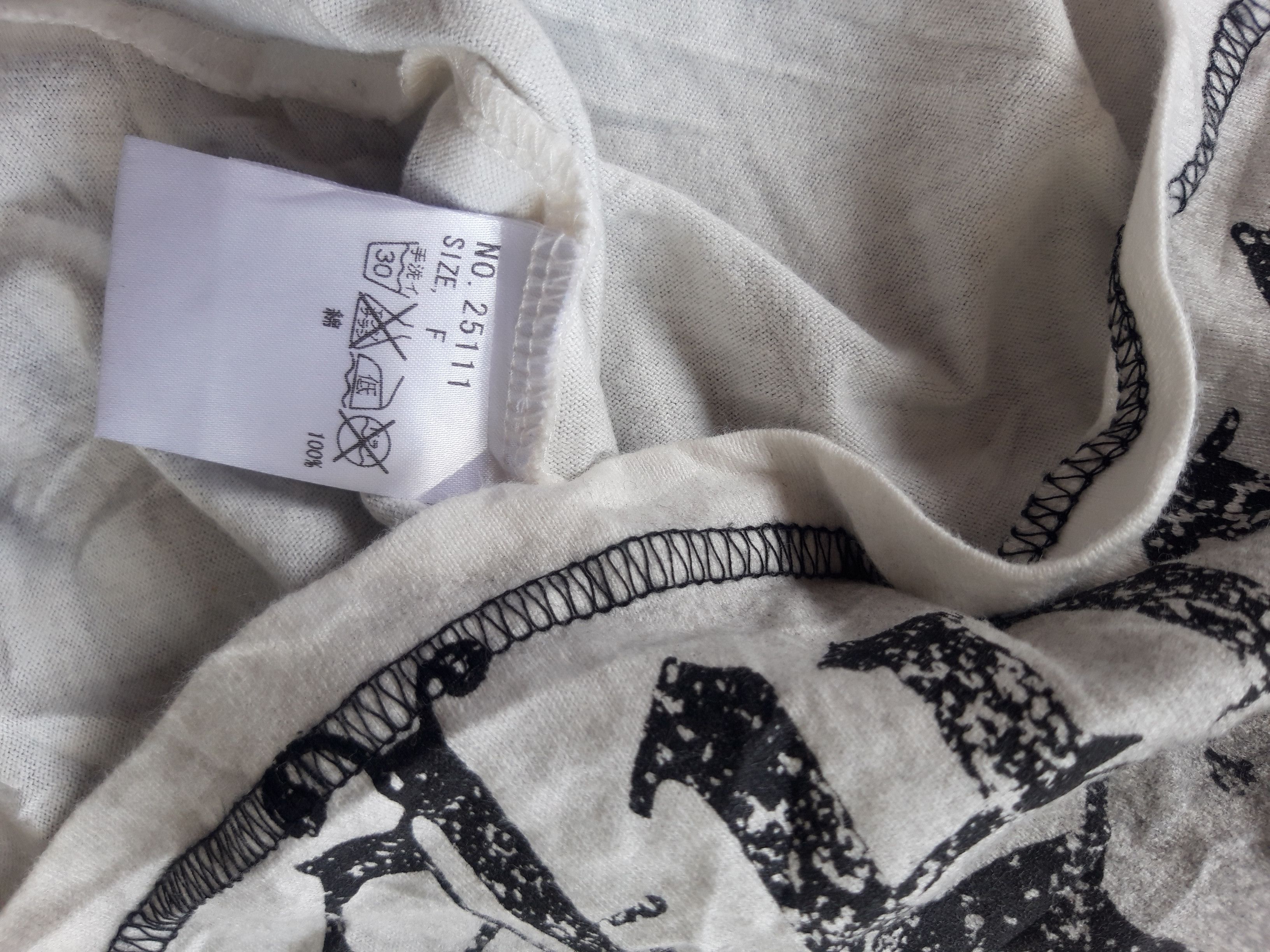 Designer × Japanese Brand ALGONQUINS Punk Seditionaries Long Slevee T-shirt Size M / US 6-8 / IT 42-44 - 5 Thumbnail