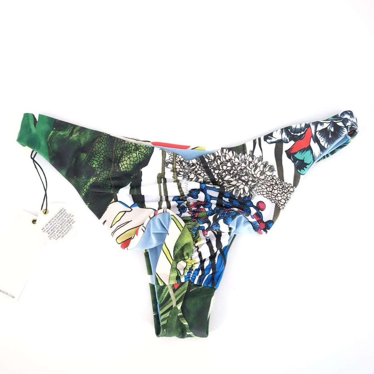 Christian Lacroix NWT Christian Lacroix Bikini Bottom Jardin Exo'Chic -Size XS Size ONE SIZE - 4 Thumbnail