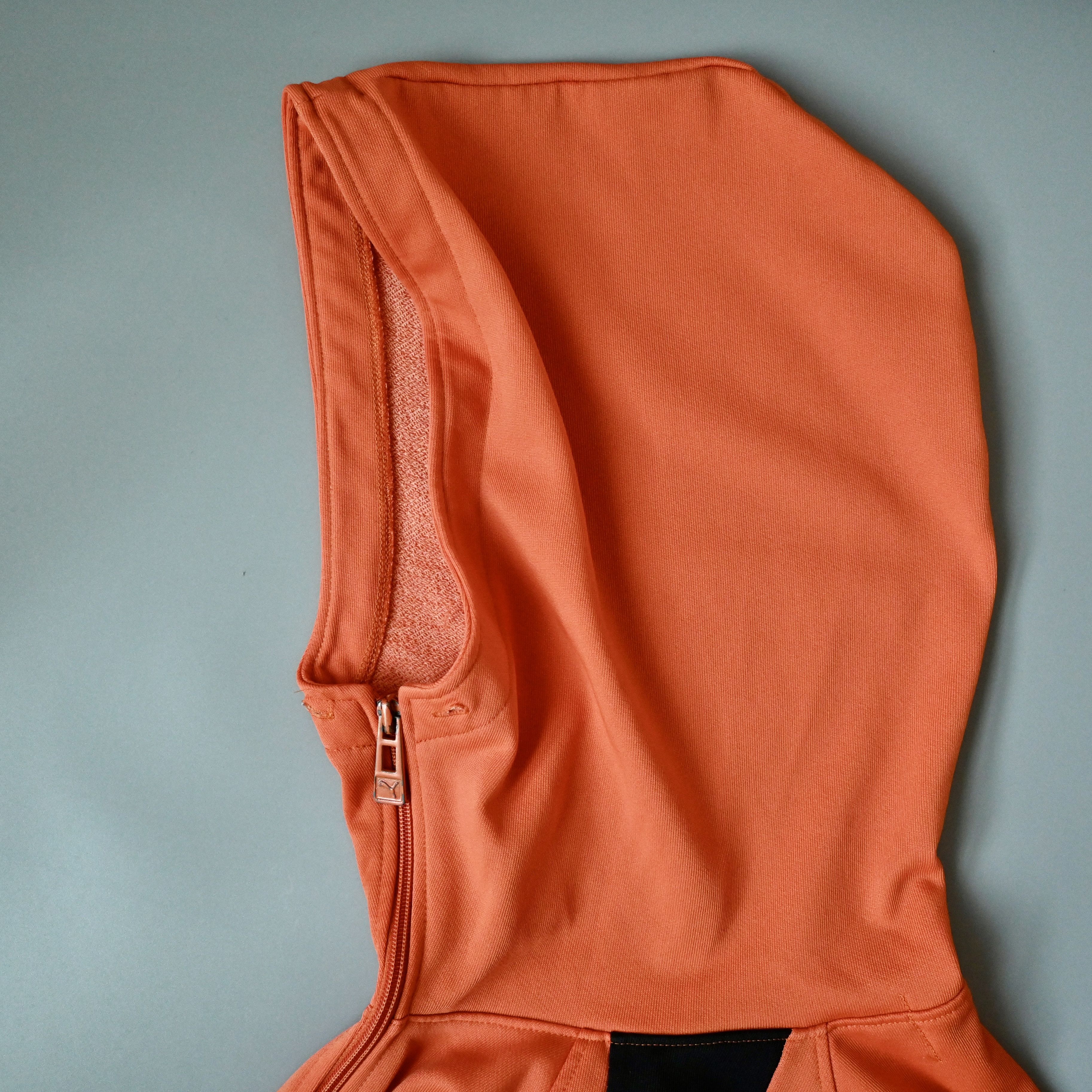 Japanese Brand VTG 1980s PUMA half-zip pullover hooded truck jacket Size US M / EU 48-50 / 2 - 6 Thumbnail