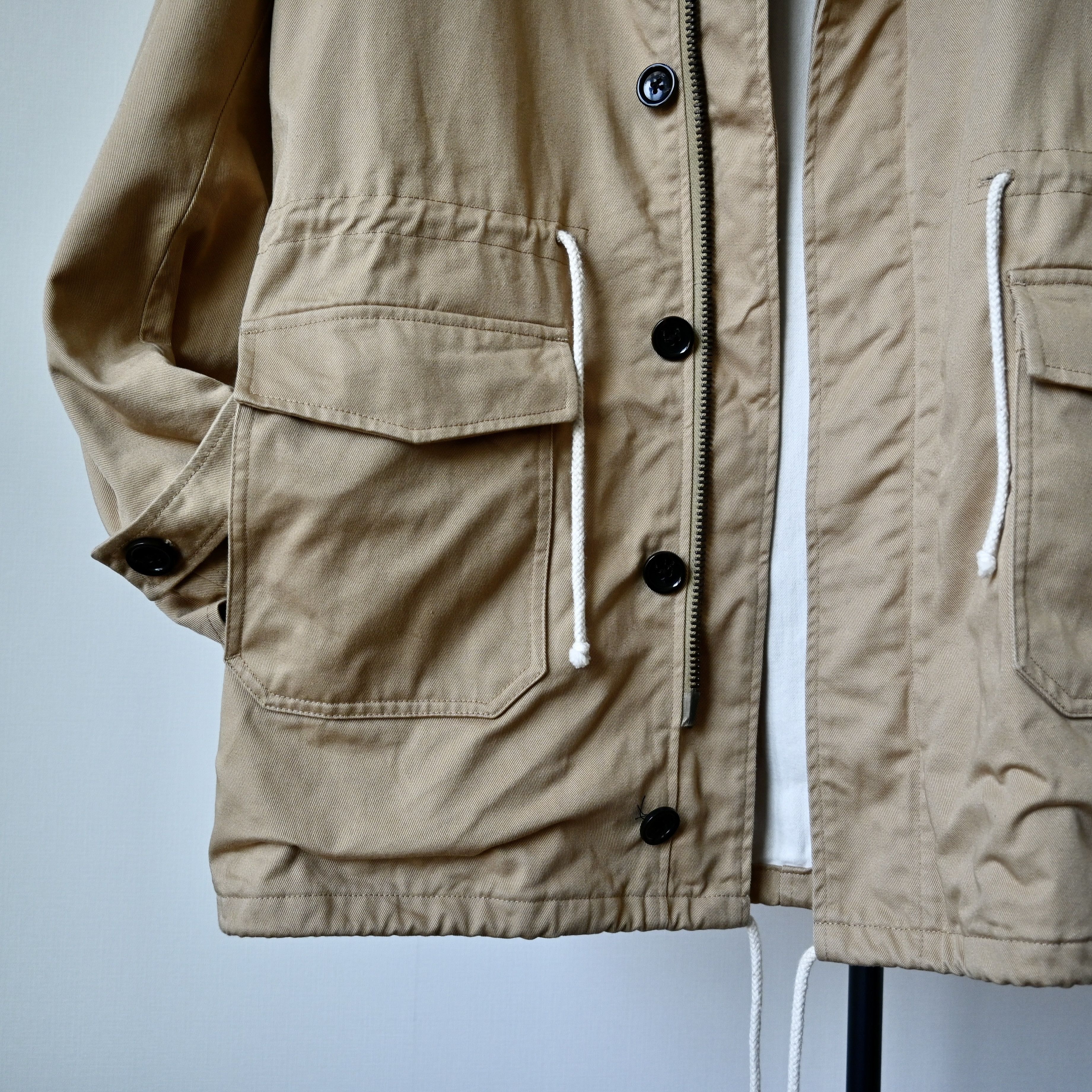 Sunday Works Sunday Works cotton chino twill fly front coat, made in USA Size US M / EU 48-50 / 2 - 10 Thumbnail