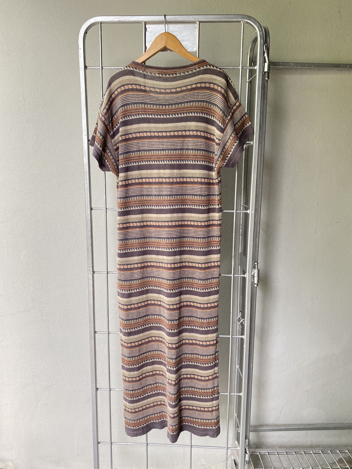 Issey Miyake Issey Miyake vintage knitted dress Size L / US 10 / IT 46 - 2 Thumbnail