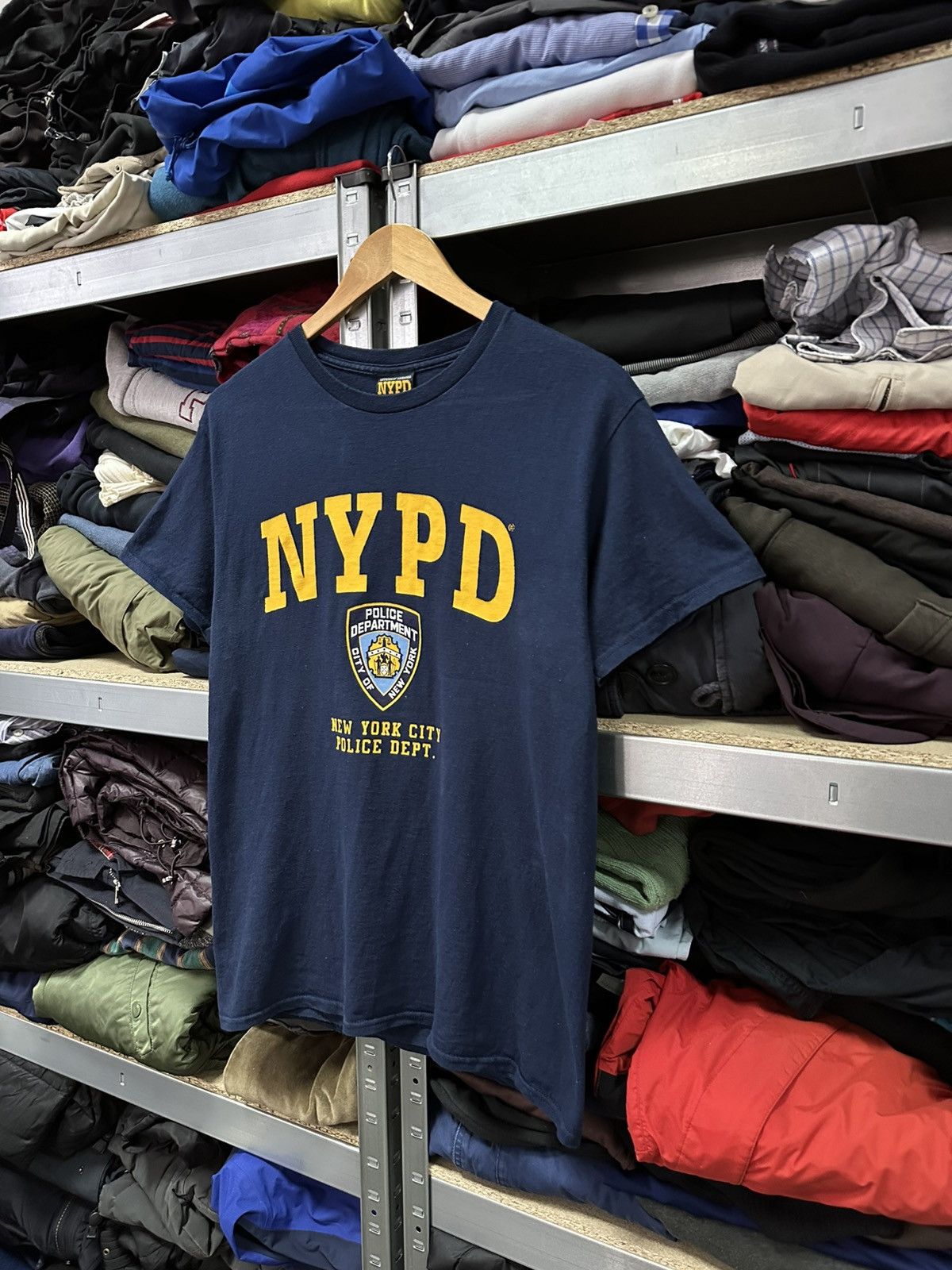 Vintage Vintage NYPD 90s T-Shirt New York City Police USA Rare tee Size US M / EU 48-50 / 2 - 3 Thumbnail