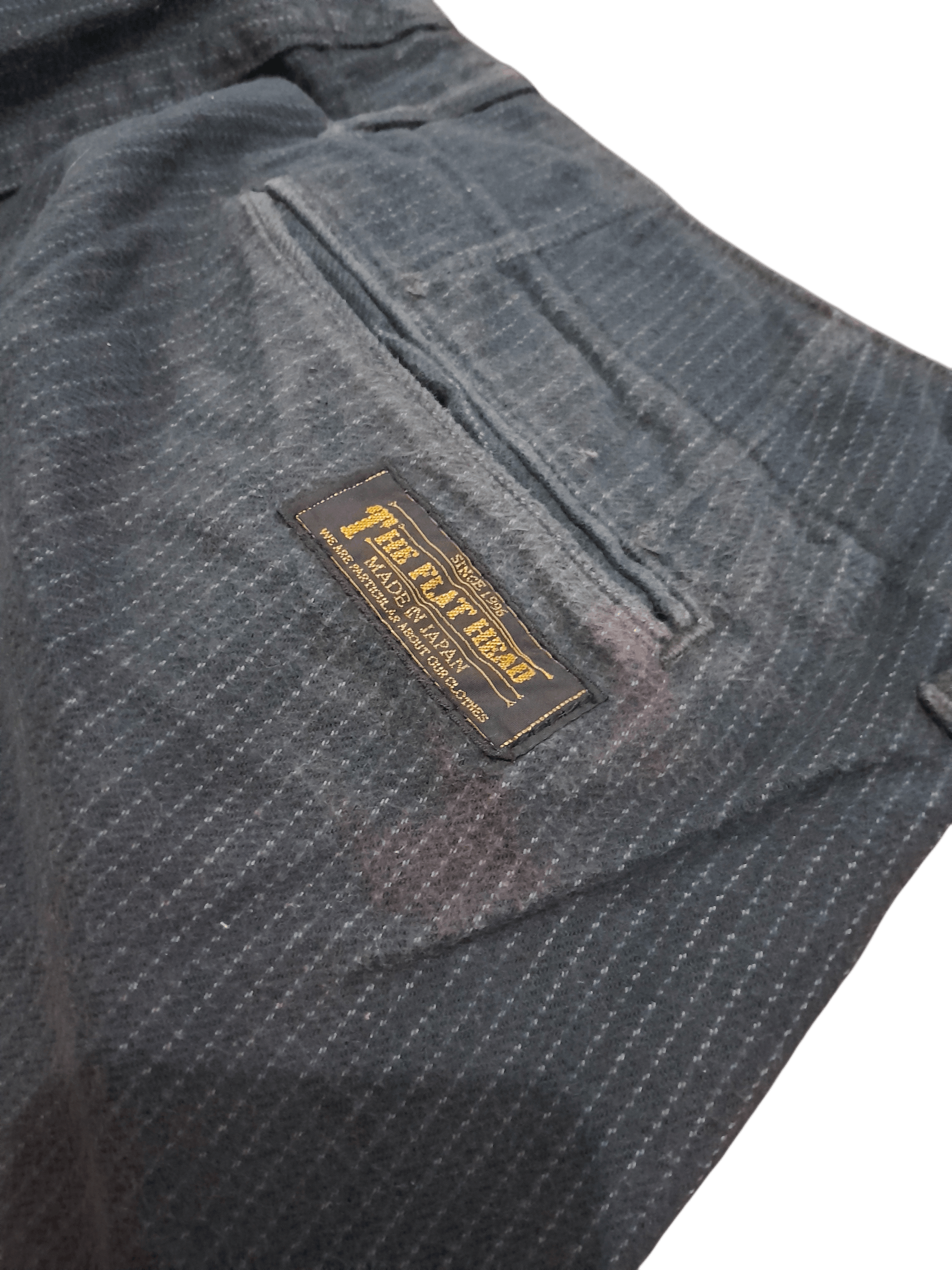 The Flat Head Vintage the flat head pinstripe pants Size US 36 / EU 52 - 4 Thumbnail