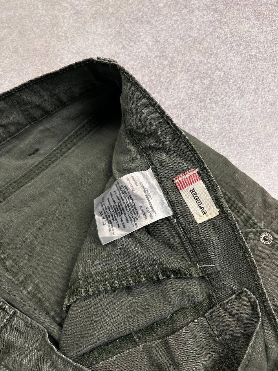 Dickies × Vintage Vintage Dickies Archival Cargo Destroyed Pants Y2K 34x32 Size US 34 / EU 50 - 6 Thumbnail