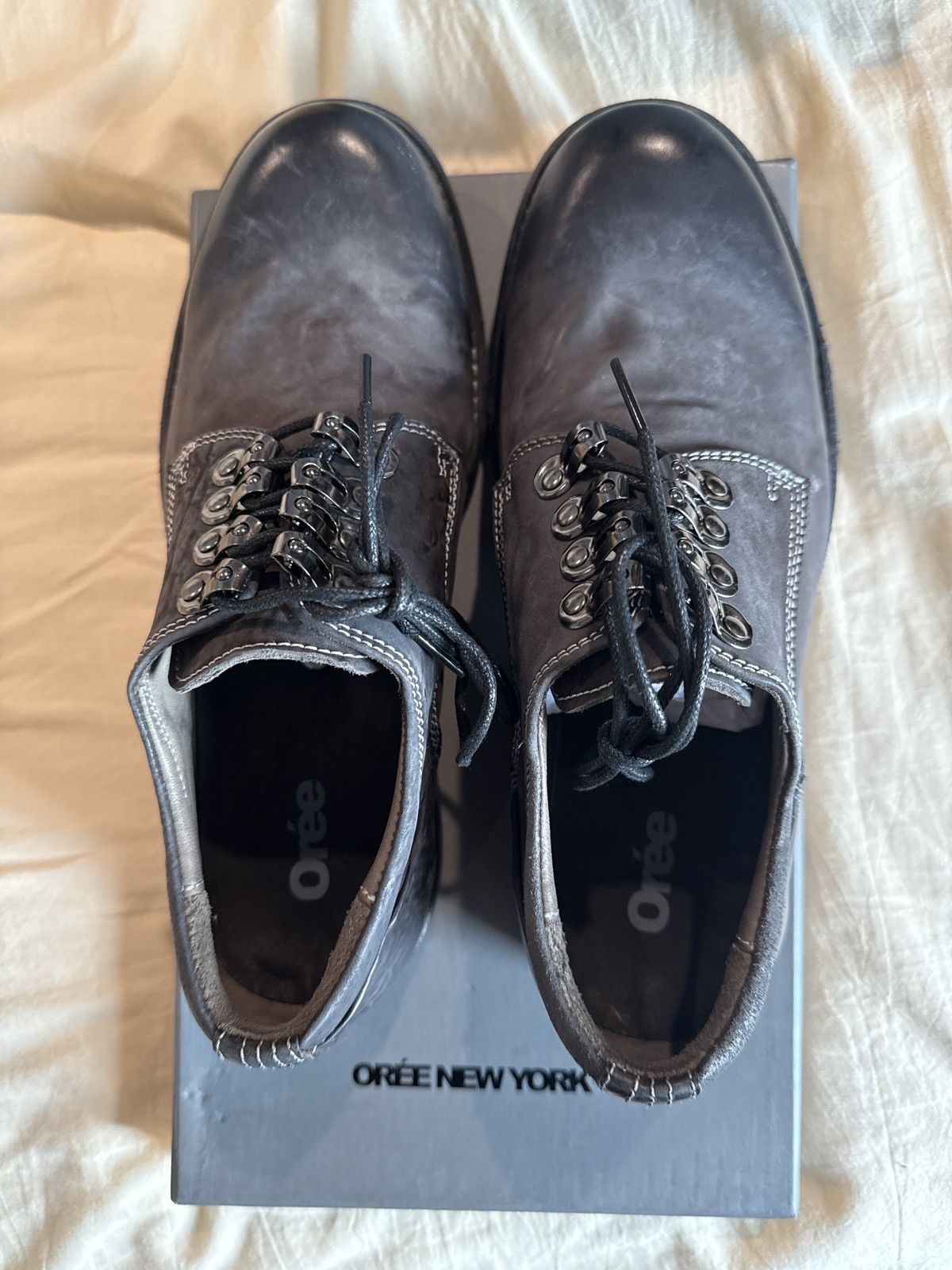 OREE NEW YORK フーディー Oree New York Oree New York OG Infantry Lace Up Derby Size