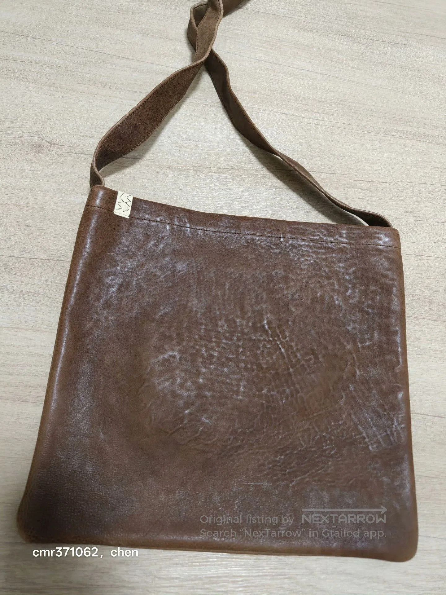 Visvim VISVIM 24AW Leather Musette Bag DMGD. Size ONE SIZE - 1 Thumbnail