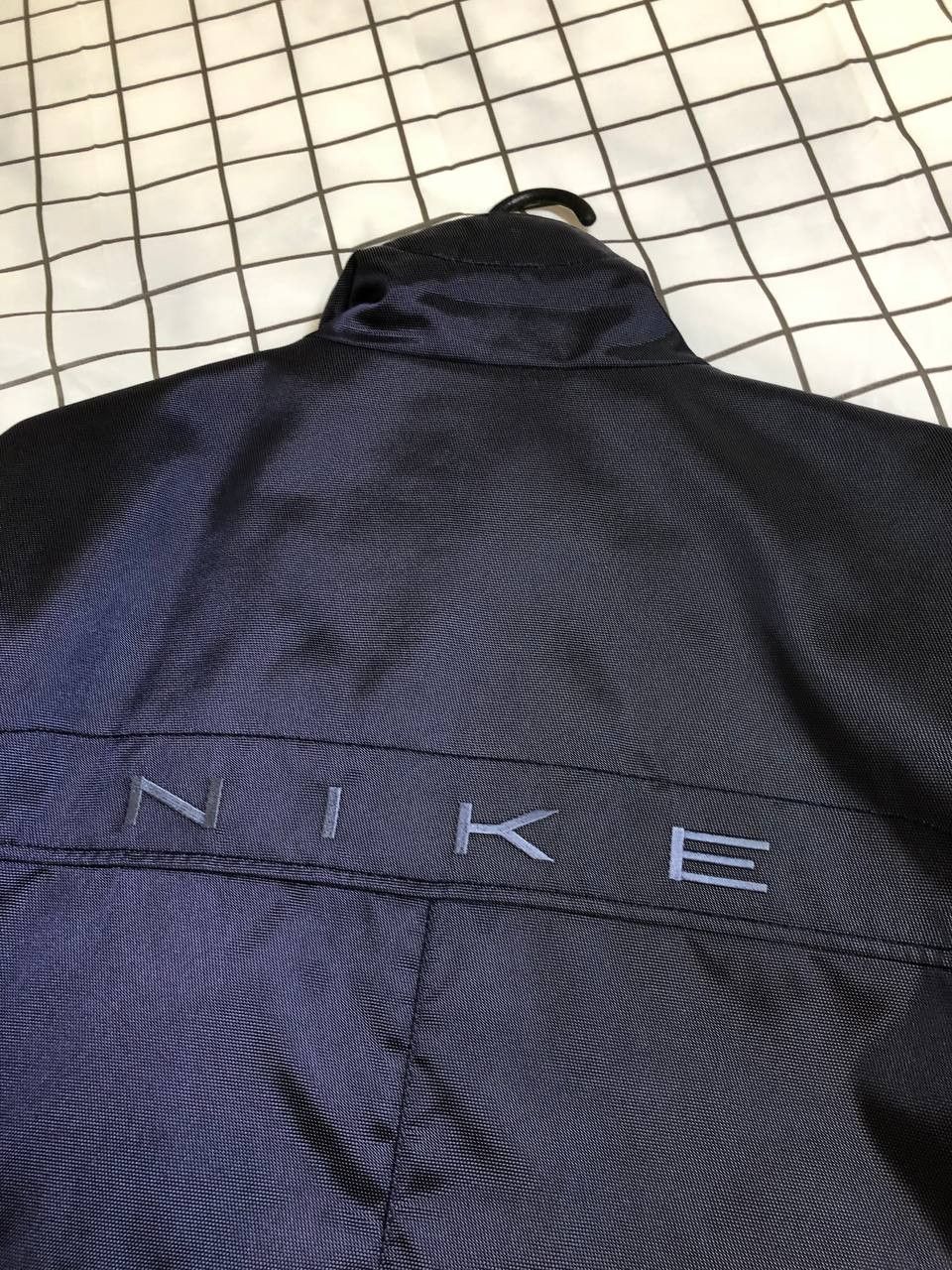 Nike Vintage 90's Nike Big Swoosh Logo Drill Parka Jacket Y2K Size US L / EU 52-54 / 3 - 19 Thumbnail