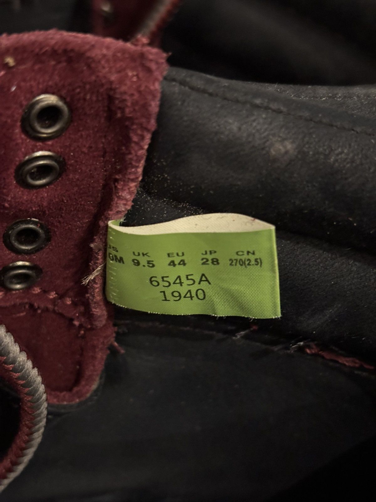Kith × Timberland Timberland x Kith 6” Boot Burgundy 10 2013 6545A waterproof Size US 10 / EU 43 - 6 Thumbnail