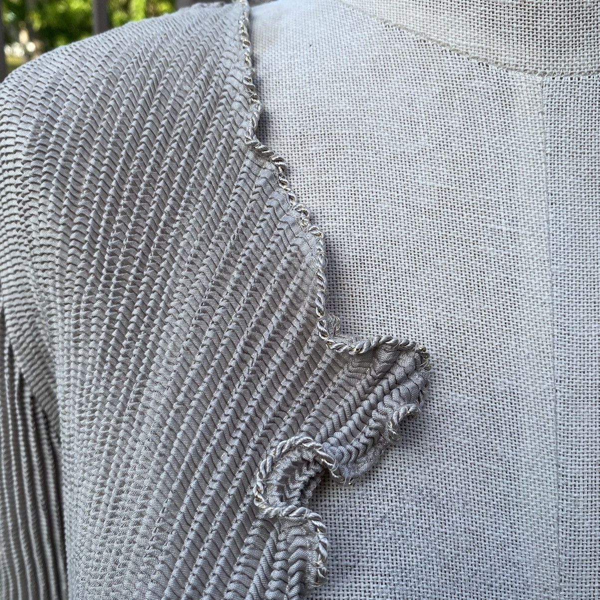 Japanese Brand Specchio pleats cardigan Size S / US 4 / IT 40 - 4 Thumbnail
