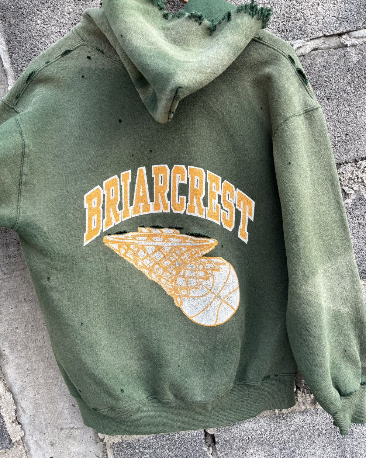 Russell Athletic Thrashed 90s Distressed Russell Faded Hoodie Size US M / EU 48-50 / 2 - 21 Thumbnail
