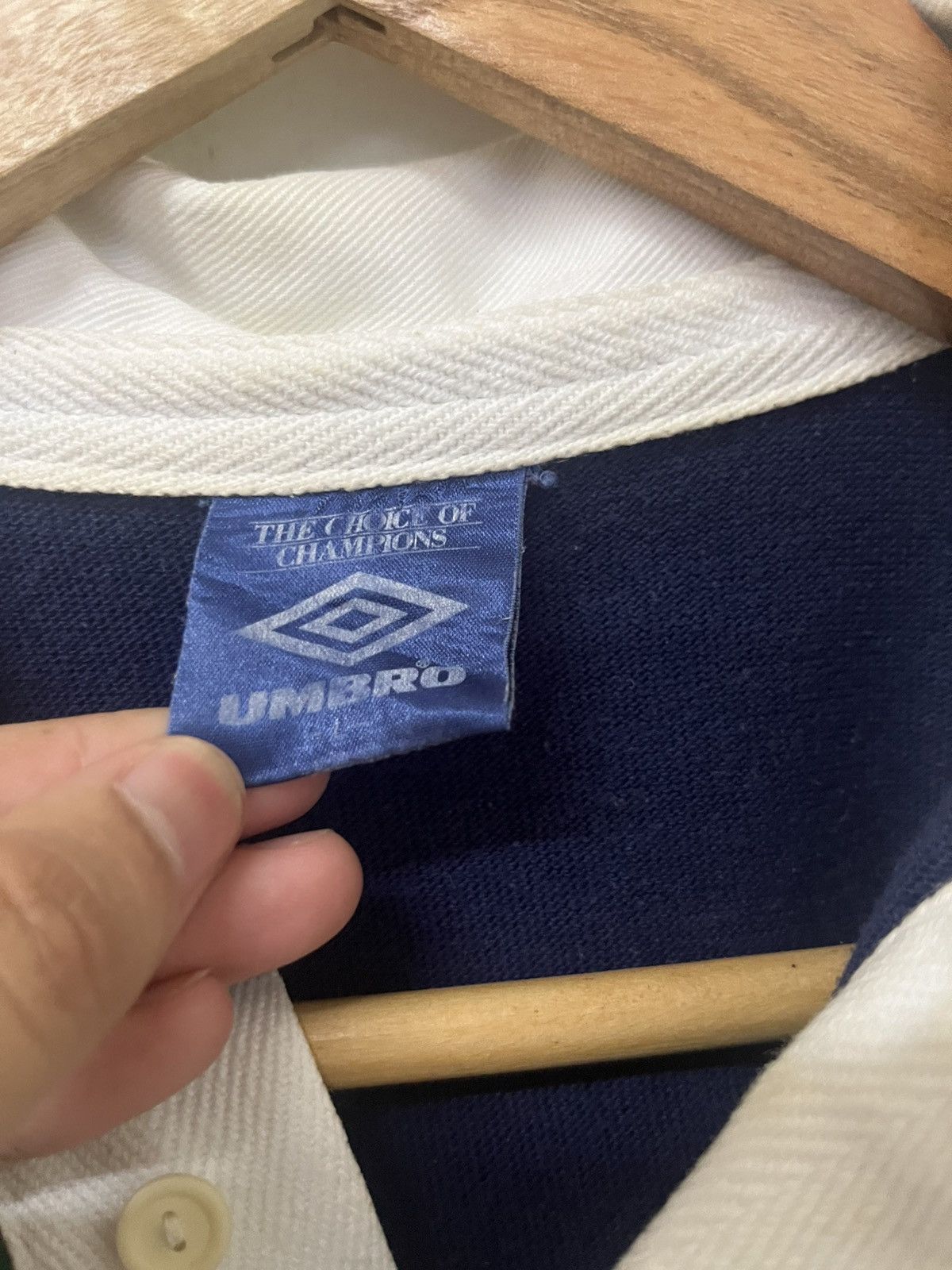 Umbro Umbro polo x vintage Size US M / EU 48-50 / 2 - 5 Thumbnail