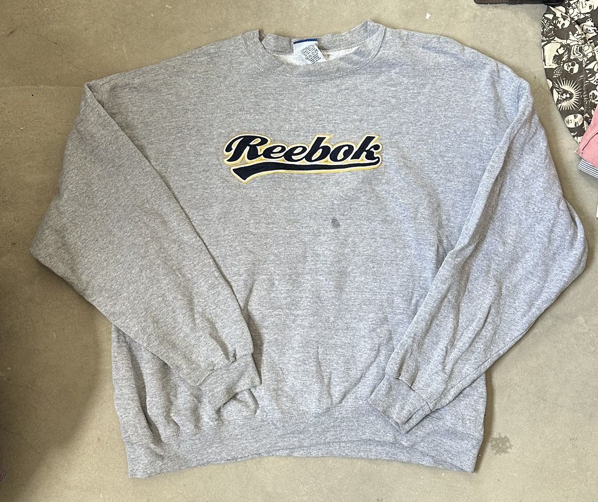 Reebok VINTAGE REEBOK SPELLOUT SWEATSHIRT Size US XXL / EU 58 / 5 - 1 Thumbnail