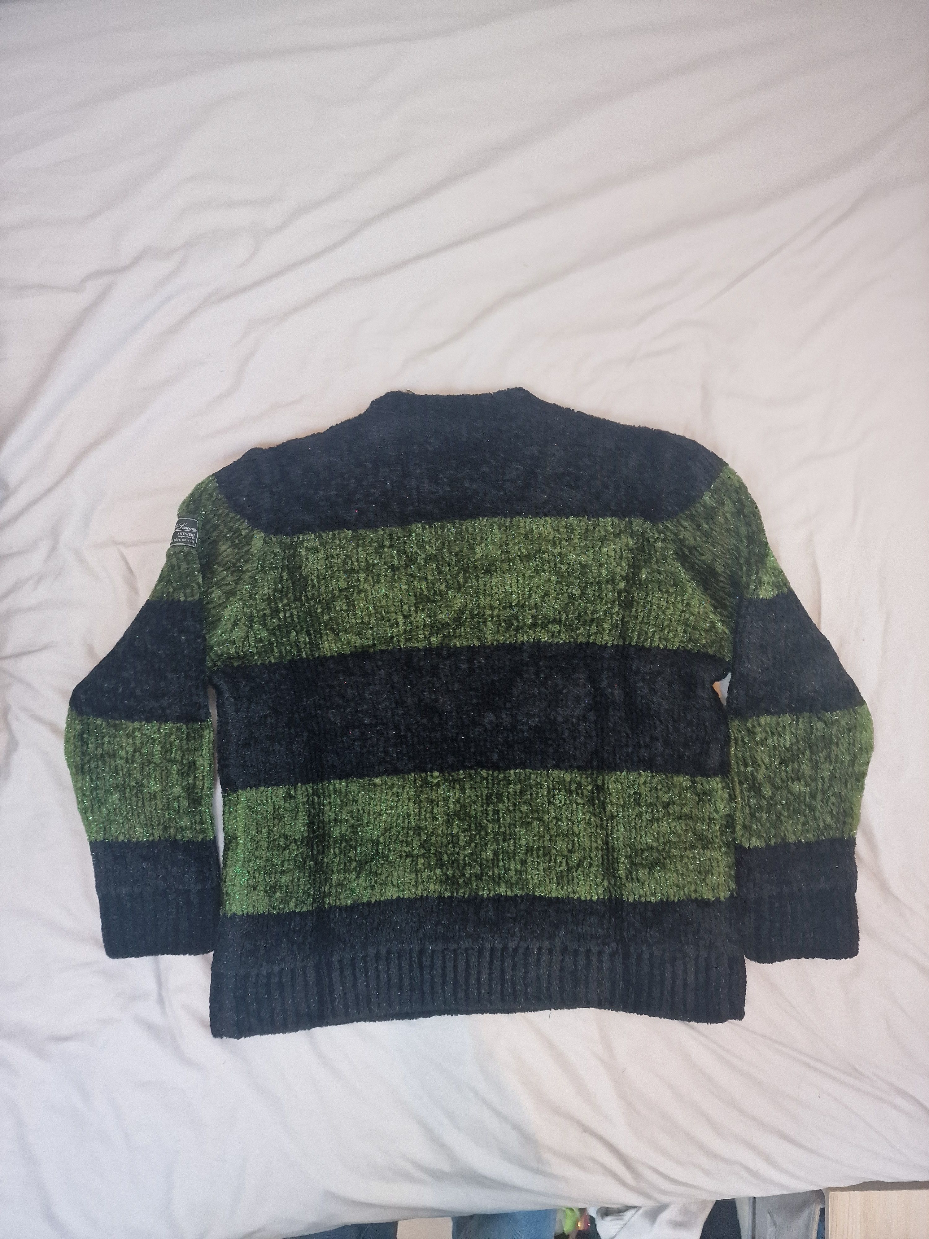 Raf Simons Raf Simons Metallic Striped Knit Size US L / EU 52-54 / 3 - 4 Thumbnail