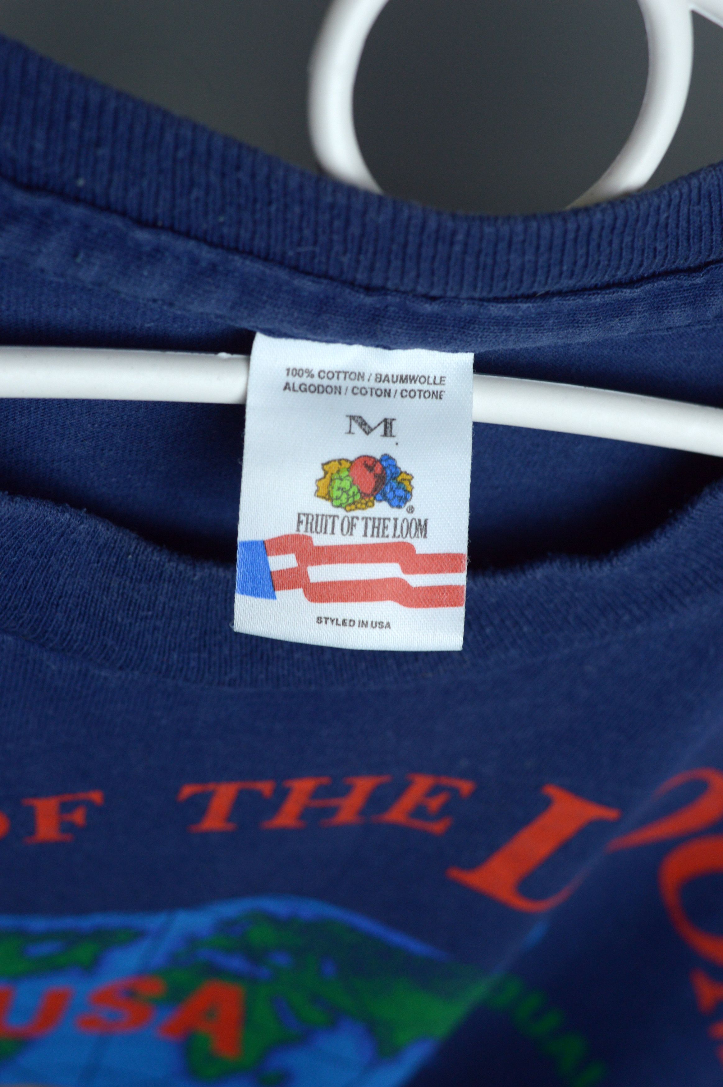 Fruit Of The Loom Vintage Fruit Of The Loom 90s t shirt Size US M / EU 48-50 / 2 - 3 Thumbnail