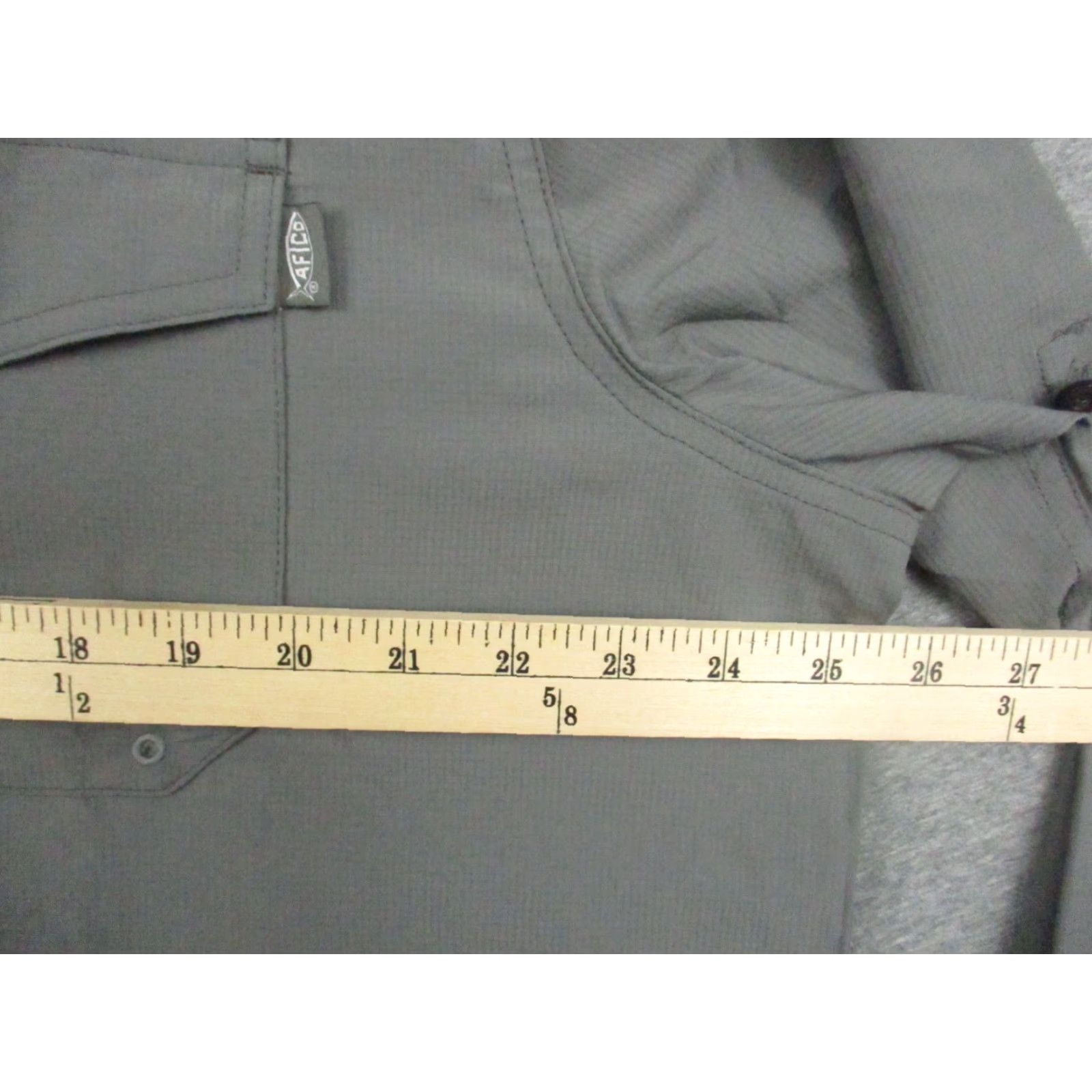Vintage AFTCO Aftech Vented Shirt XL Bassmaster Fishing Gray Shirt Mens XL Size US XL / EU 56 / 4 - 7 Thumbnail