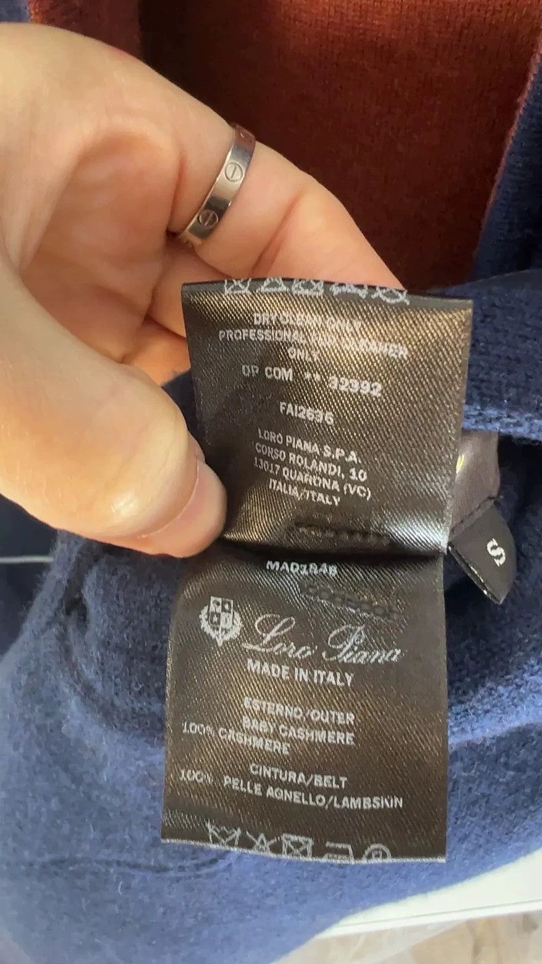 Loro Piana LORO PIANA A small cashmere coat Size S / US 4 / IT 40 - 8 Thumbnail