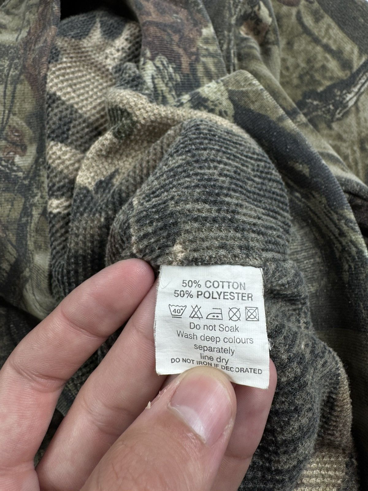 Realtree Country Wear Camo RealTree Jungle Men’s M Cotton Mountain Zip Hoodie Pullovover Size US M / EU 48-50 / 2 - 12 Thumbnail