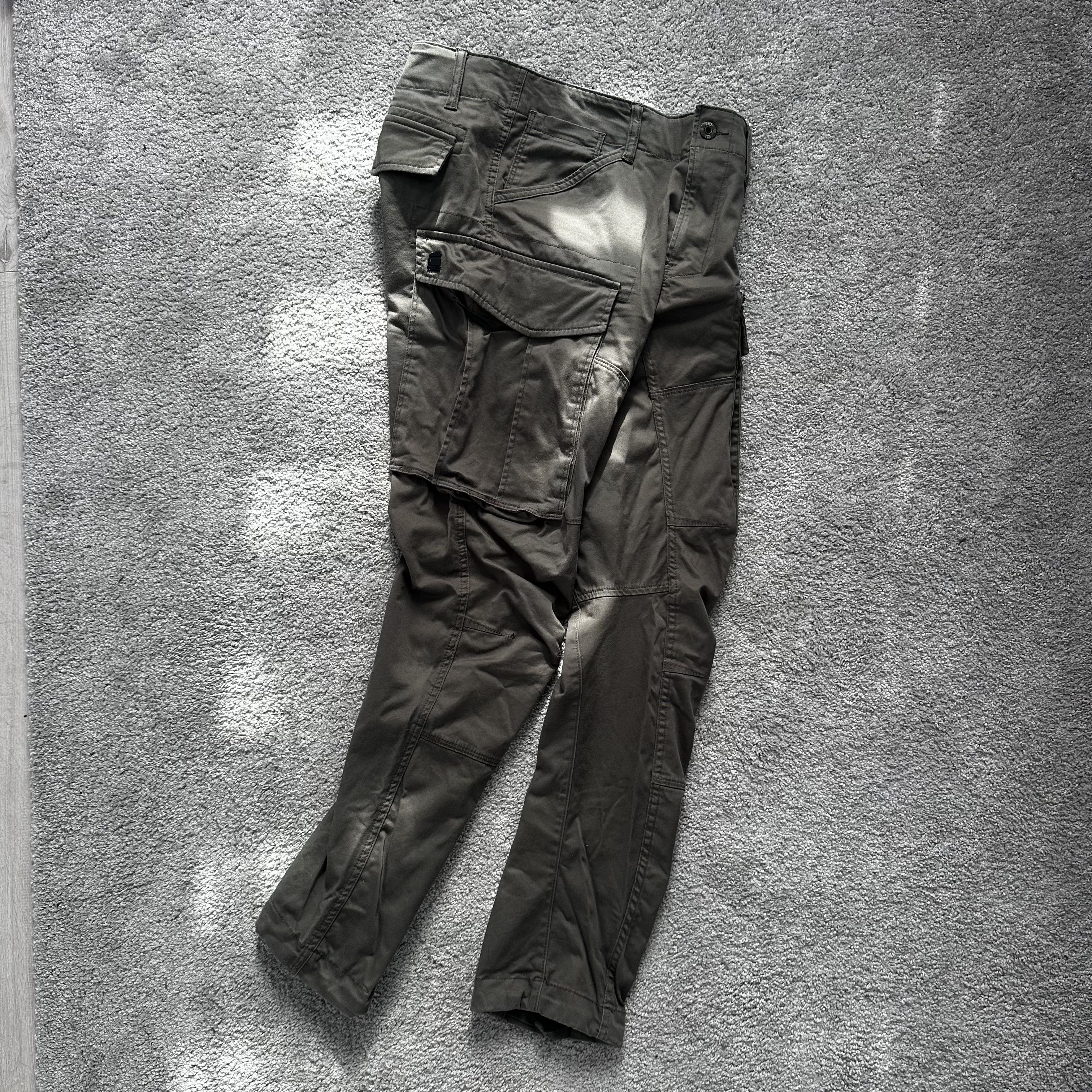 G-Star G Star Raw Rovic Multi Pocket Cargo Pants Size US 34 / EU 50 - 4 Thumbnail