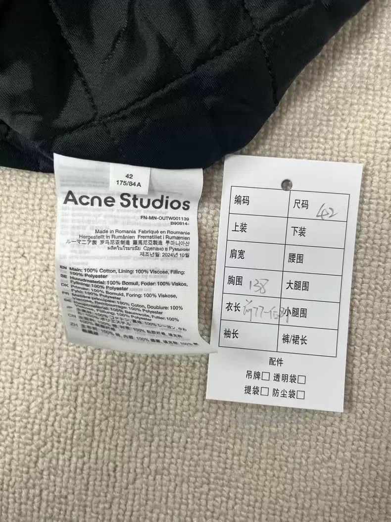 Acne Studios Acne Studios SS25 Single Breasted Comfortable Loose Checke Size US XS / EU 42 / 0 - 5 Thumbnail