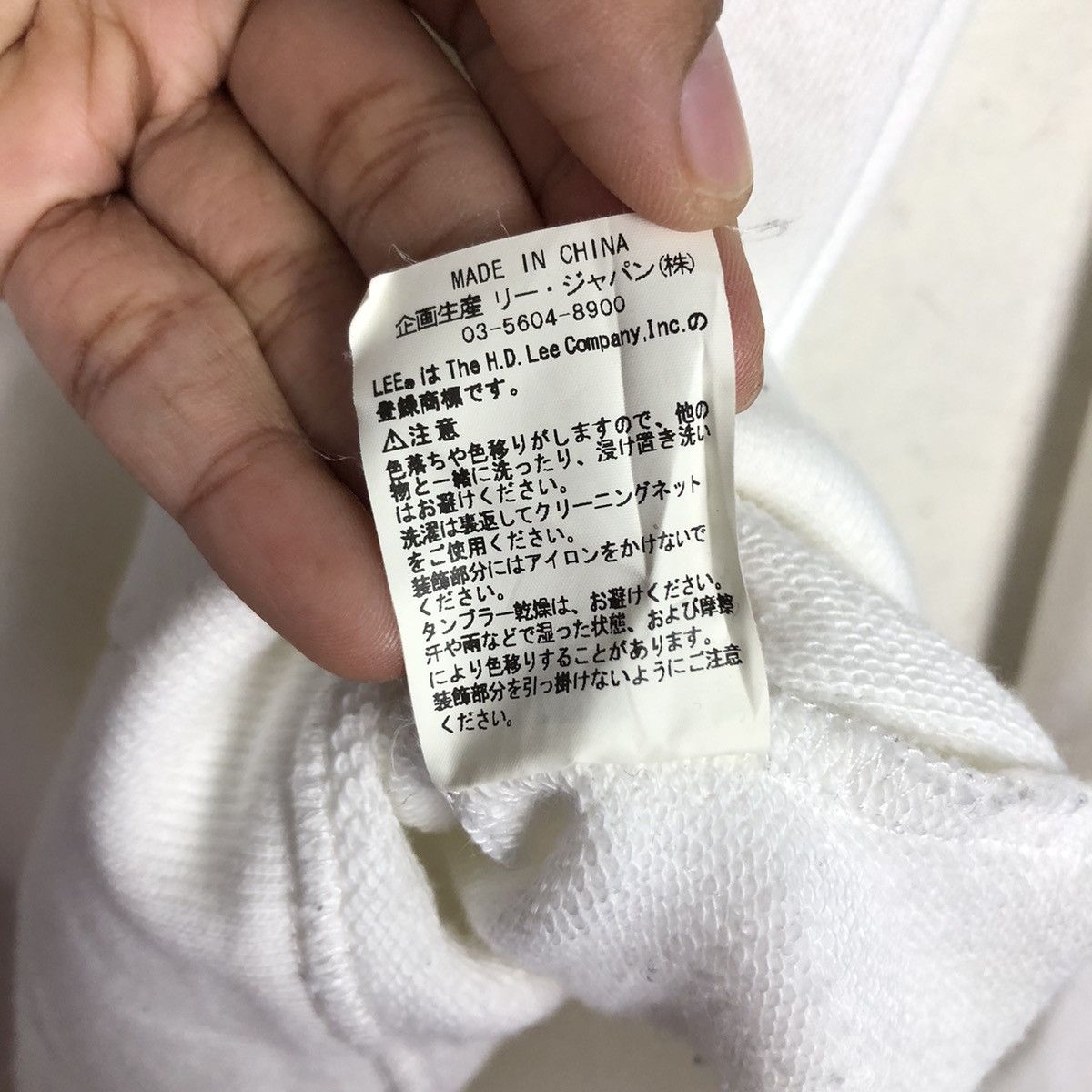 Japanese Brand 📌Vintage Sweatshirt Crewneck Lee Union Made Big Logo Size US L / EU 52-54 / 3 - 16 Thumbnail