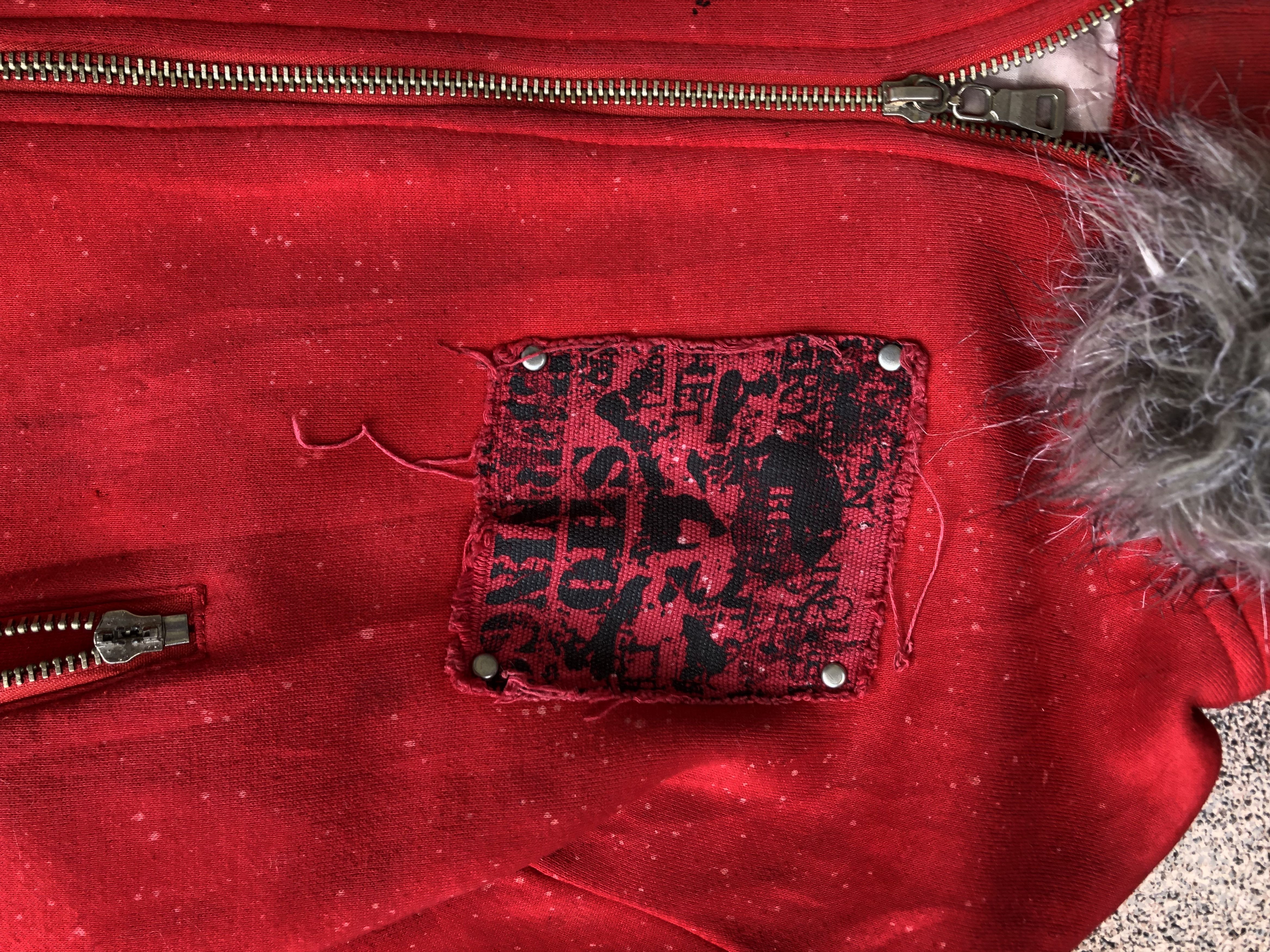 If Six Was Nine 2000s Berning Sho Raccoon Fur Jacket Vkei Style Size US M / EU 48-50 / 2 - 9 Thumbnail