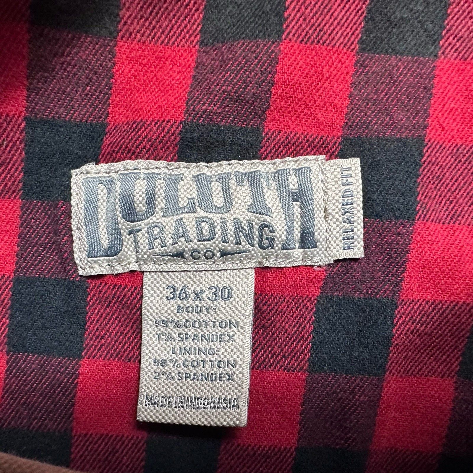 Duluth Trading Company Duluth Jeans Mens 36x30 Flex Ballroom Flannel Lined Denim Size US 36 / EU 52 - 5 Thumbnail