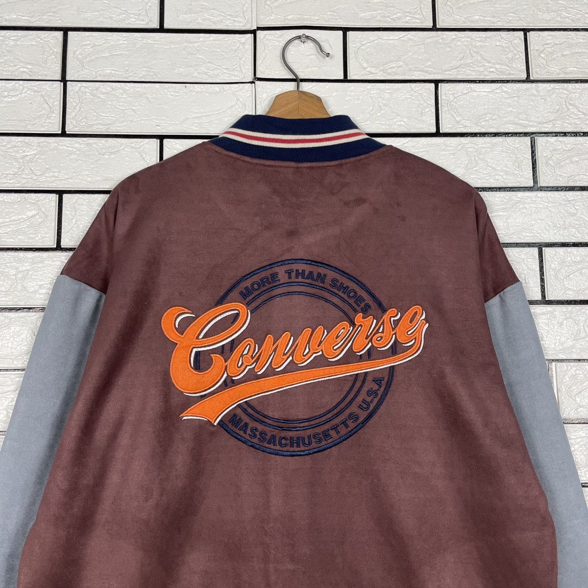 Converse Converse Big Logo Varsity Jacket Size US L / EU 52-54 / 3 - 8 Thumbnail