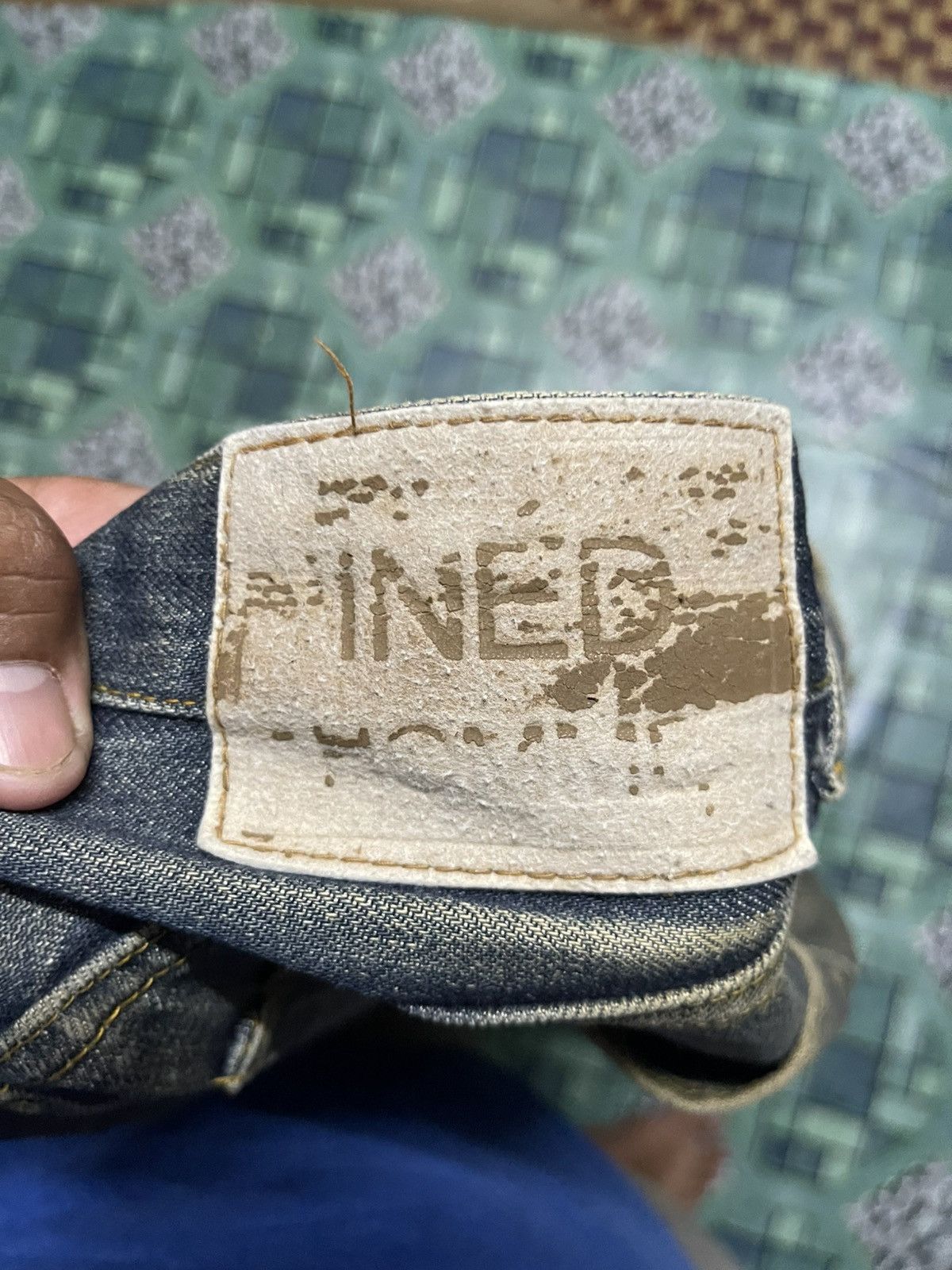 Yohji Yamamoto Distressed Denim Ined By Yohji Yamamoto Denim Pant Size US 30 / EU 46 - 9 Thumbnail