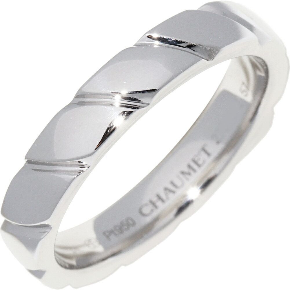Other Chaumet Chaumet Torsade de Chaumet Pt950 Ring Size 57 Precious Metal Ring 095902 DUTY FREE for USA Size ONE SIZE - 1 Thumbnail