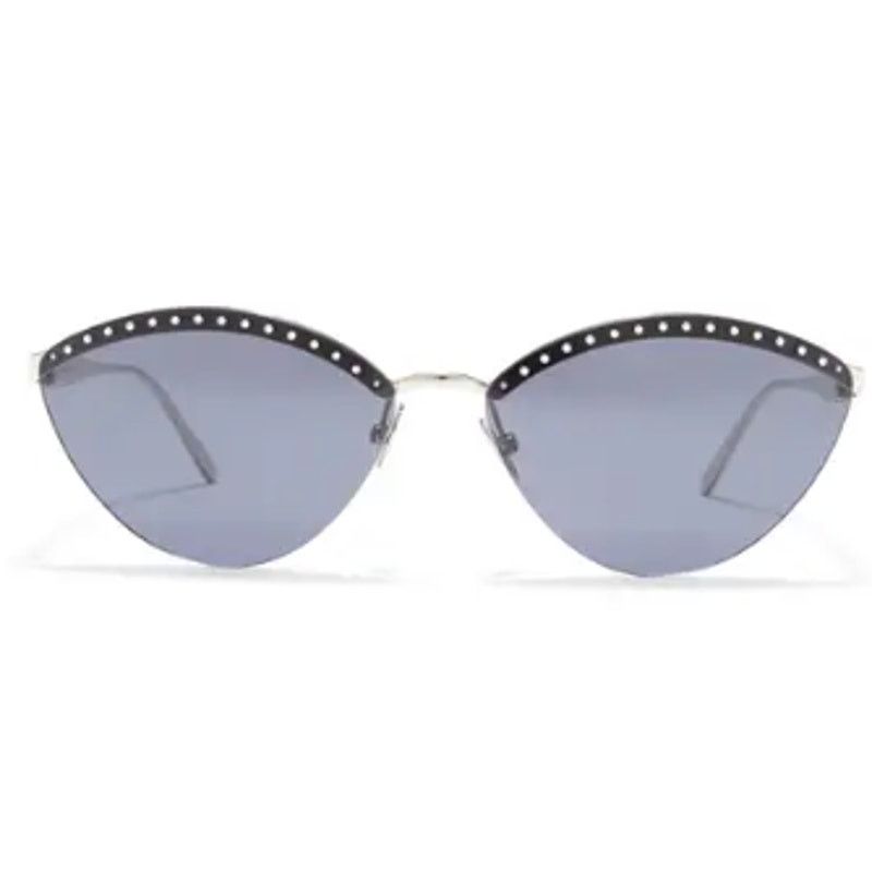 Alaia ALAÏA 61mm Cat Eye Sunglasses silver blue Size ONE SIZE - 1 Thumbnail